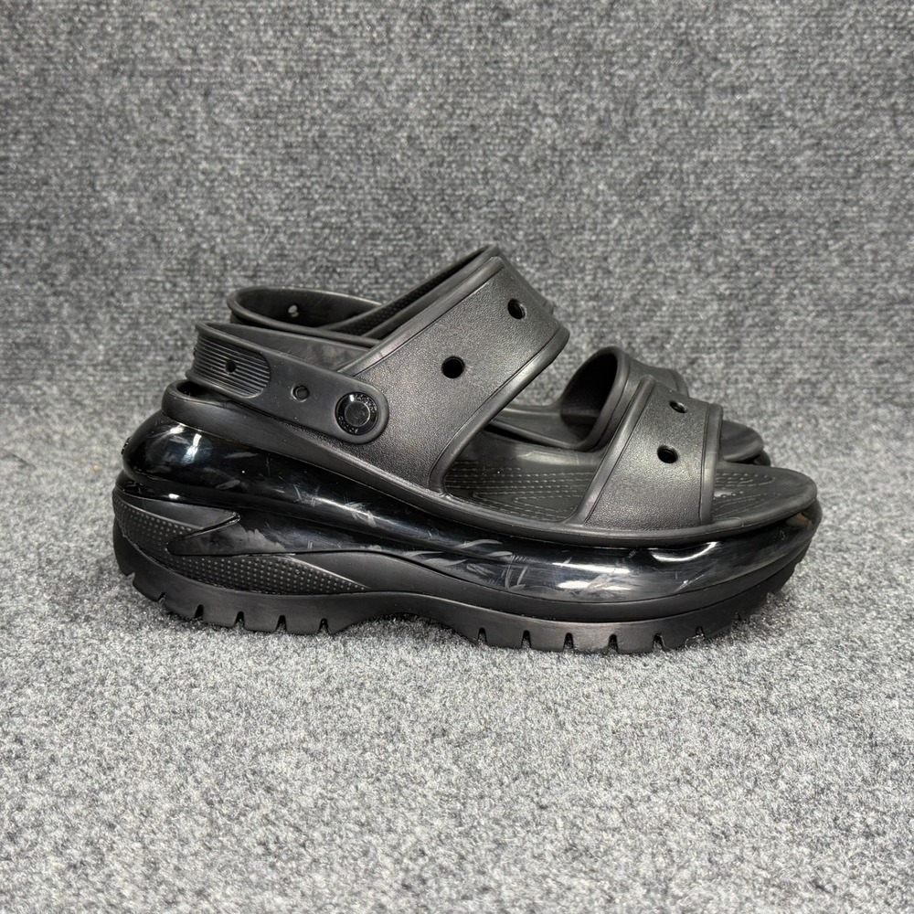 CROCS Women's Black Platform Sandal Clog